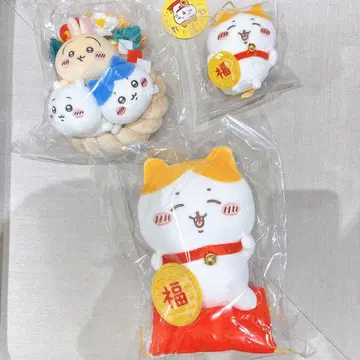 치이카와 (먼작귀) 초복! 하치와레 2종 시메나와 봉제 인형