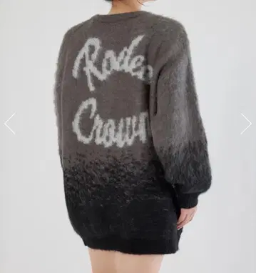 RODEOCROWNSWIDEBOWL 그라데이션 니트 원피스