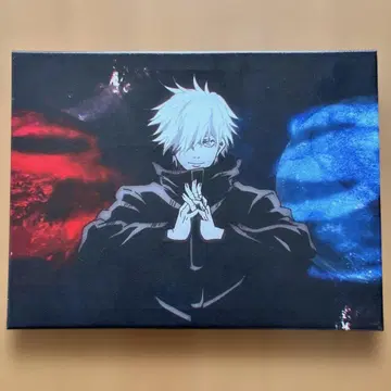 주술회전 캔버스 보드 고죠 사토루