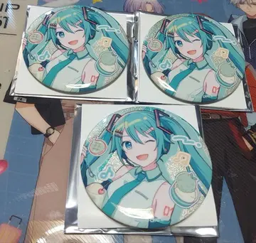 프로세카 벌스데이 글리터 캔뱃지 하츠네 미쿠 3개 세트