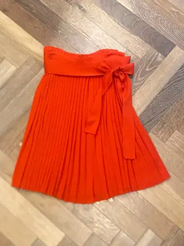 이탈리아 CAPUCCI 니트 플리츠 스커트