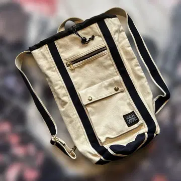 Lo Envuelvo canvas backpack