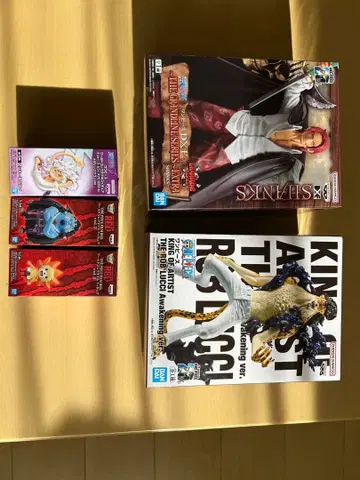 원피스 피규어 세트 샹크스 로브 루치