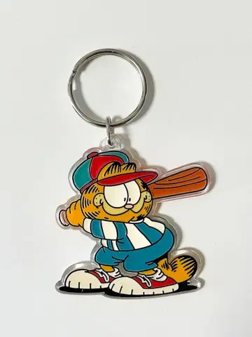 70s 가필드 GARFIELD 빈티지 키링