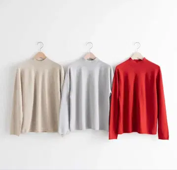 CLASKA gallery & shop 램스울 하이넥 풀오버