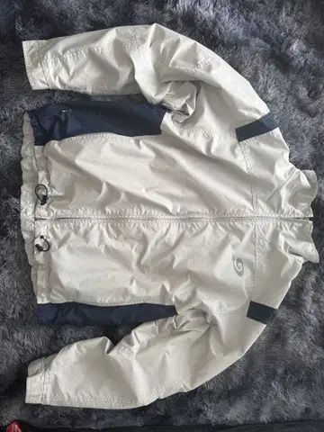 파이프 레이싱 나일론 자켓 그레이/네이비