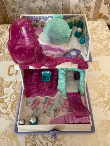 폴리포켓 펼쳐지는 그림책 시리즈 반짝반짝 스노우랜드 이야기