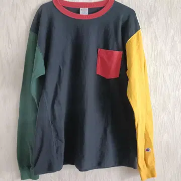 [ Champion ] 레어 리버스 위브 멀티 컬러 긴팔 사이즈 XL