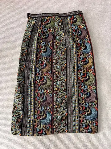 ungrid 꽃무늬 타이트 스커트