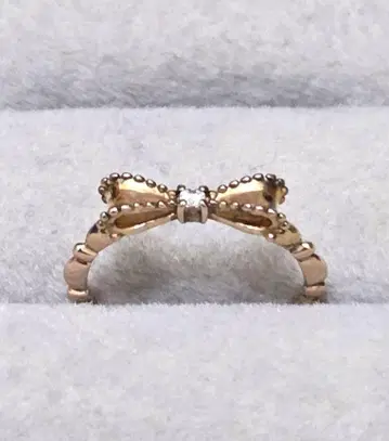 사만다 티아라 스톤 리본 SILVER 핑키링 C2545