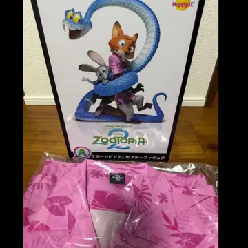 제일복권 주토피아 피규어 하와이안 셔츠 세트 A상 B상