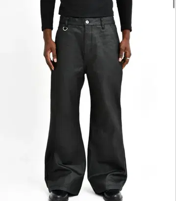 asapmode Stacked Oil Coating Pants M