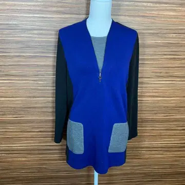 K.EPORE 트레이닝복 맨투맨 네이비 블랙 레이온