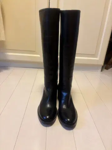 코르소 로마 블랙 롱 부츠