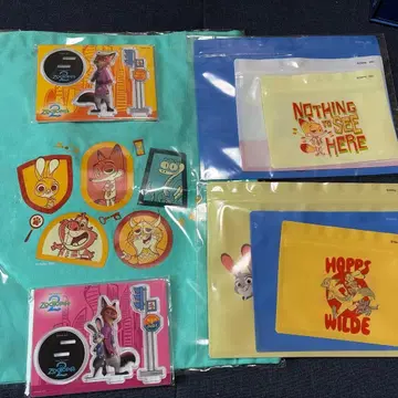 주토피아 해피 복권 세트 E상, G상, J상 세트