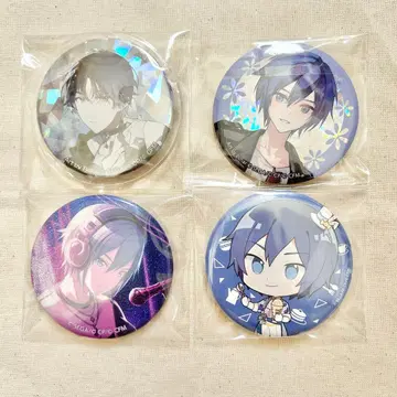 프로세카 KAITO 글리터 캔뱃지 4개 세트