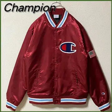 Champion 챔피온 와펜 로고 바시티 자켓