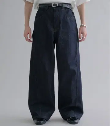 엡녹 빈티지 라이크 와이드 데님 팬츠