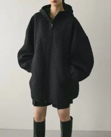 퀼팅 후드 자켓 stylemixer