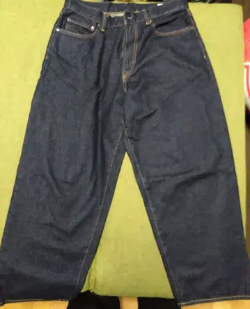 GAP 슈퍼 배기 데님 31/30 다크 린스