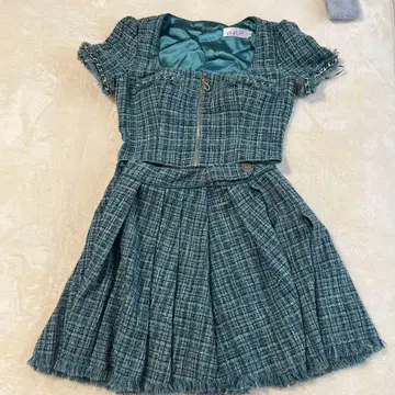 an 트위드 드레스 S 사이즈