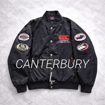 CANTERBURY 캔터베리 패딩 자켓 블루종 레어 와펜 자수