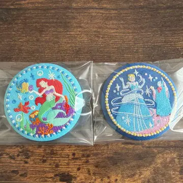 디즈니 캐릭터 자수 캔뱃지 2