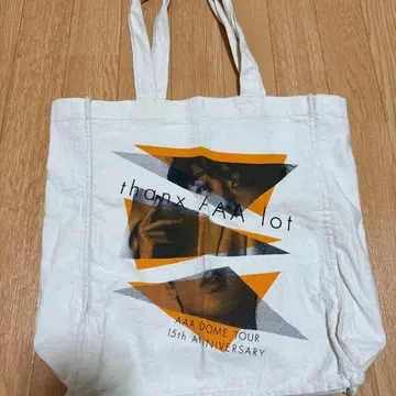 AAA 15주년 기념 라이브 토트백 니시지마 타카히로