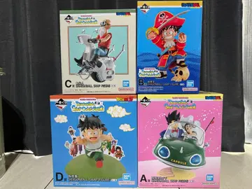 드래곤볼 제일복권 스냅 컬렉션 2 ABCD상+F상, 증정품