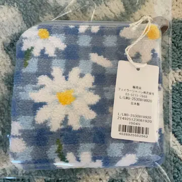 (미사용 택 포함) FEILER 스퀘어 파우치 러브러리 마가렛