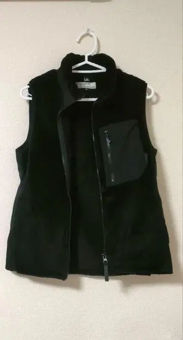 MILITARY FLEECE VEST 플리스 베스트 M 블랙 워크맨