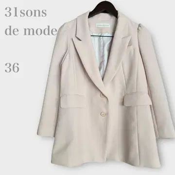 테일러드 자켓 라이트 핑크 S 깔끔한 페미닌