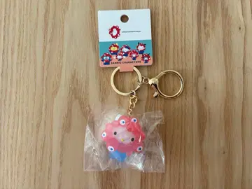EXPO2025 산리오 먀쿠먀쿠 헬로키티 클리어 컬러 키링