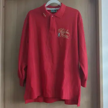 세일러즈 피케 셔츠 긴팔 자수 빈티지