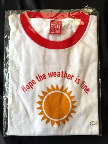 [ 미개봉품 ] SHISHAMO NO YAON 링거 T셔츠 (L)