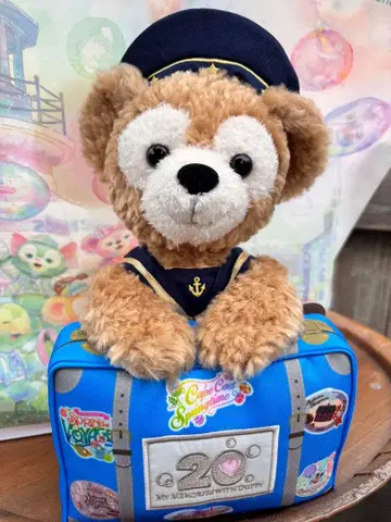 오늘 발송 ! 새상품 더피 20주년 봉제 인형 디즈니씨