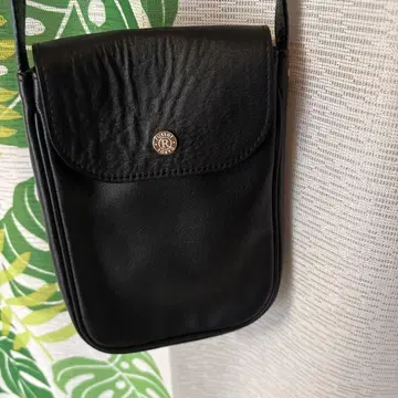 russet 가죽 스마트폰 숄더백