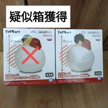 [ 프라이스 피규어 ] 상자 깨끗함 하이큐 룸 라이트 쿠로오 테츠로