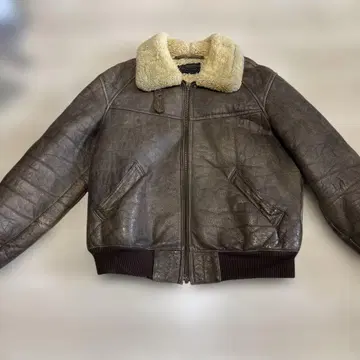 80s B-3 무스탕 플라이트 자켓