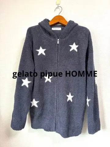 젤라또피케 HOMME 젤라또피케 파우더 스타 자카드 후드티