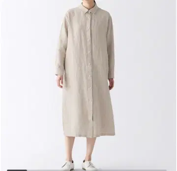 무인양품 린넨 원피스
