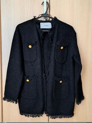 ADAWAS KNIT TWEED 자켓