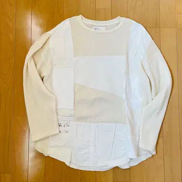 H.R.REMAKE 할리우드 런치 마켓 패치워크 맨투맨 L