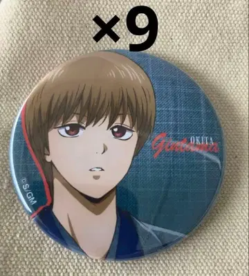 은혼 점프 페스타 로손 한정판 캔뱃지 오키타