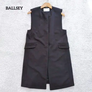 보르지 23ss 드라이암젠 크루넥 롱베스트 네이비