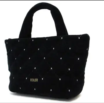 FEILER 페이러 핸드백 퀼팅 다이아 무늬