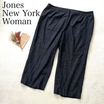 [진스 뉴욕 우먼] 플러스 사이즈 슬랙스 스트레이트 테이퍼드