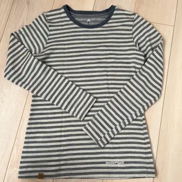 mont-bell 스트라이프 긴팔 티셔츠 M