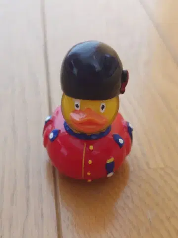 영국 기념품 영국 병정 오리