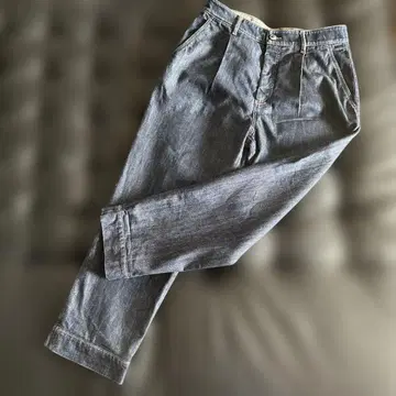 SPORTMAX 다크 블루 슬림핏 데님